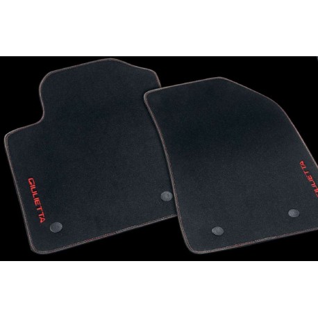 TAPIS VELOURS ALFA ROMEO GIULIETTA (COUTURES ROUGES)