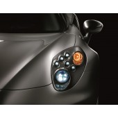 FINITION CARBONE PROJECTEURS BI-LED ALFA ROMEO 4C